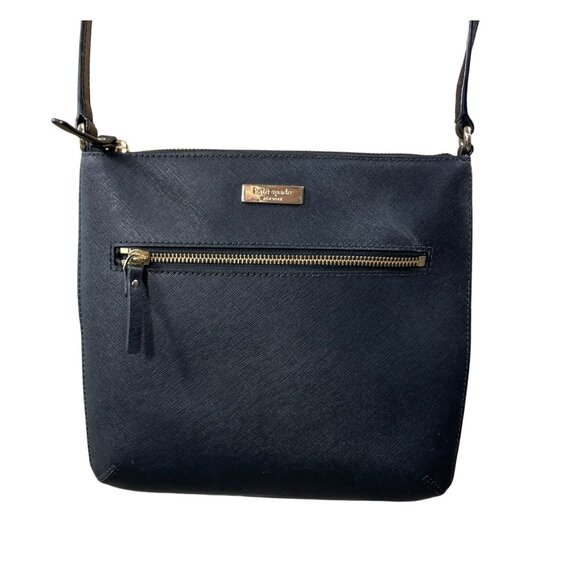 Kate Spade New York Laurel Way Rima Bag Black Gold Crossbody - Picture 2 of 6